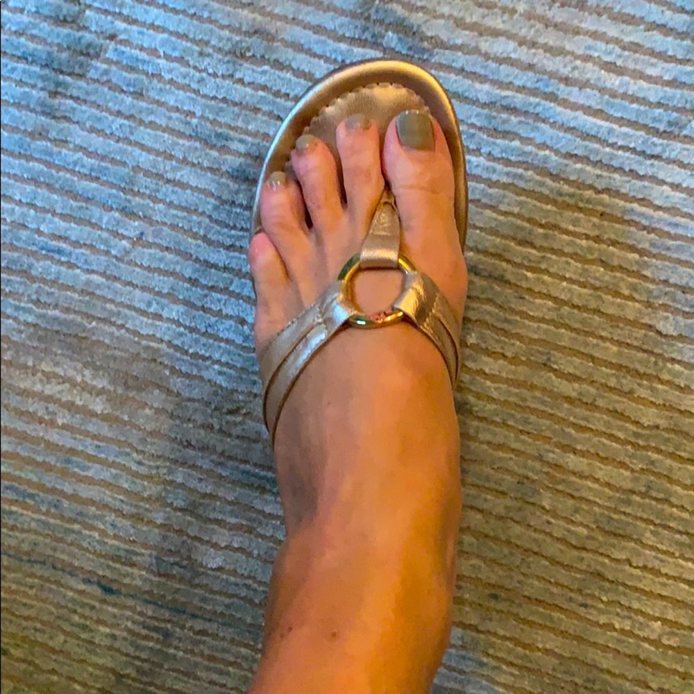 Summer Gold Sandals